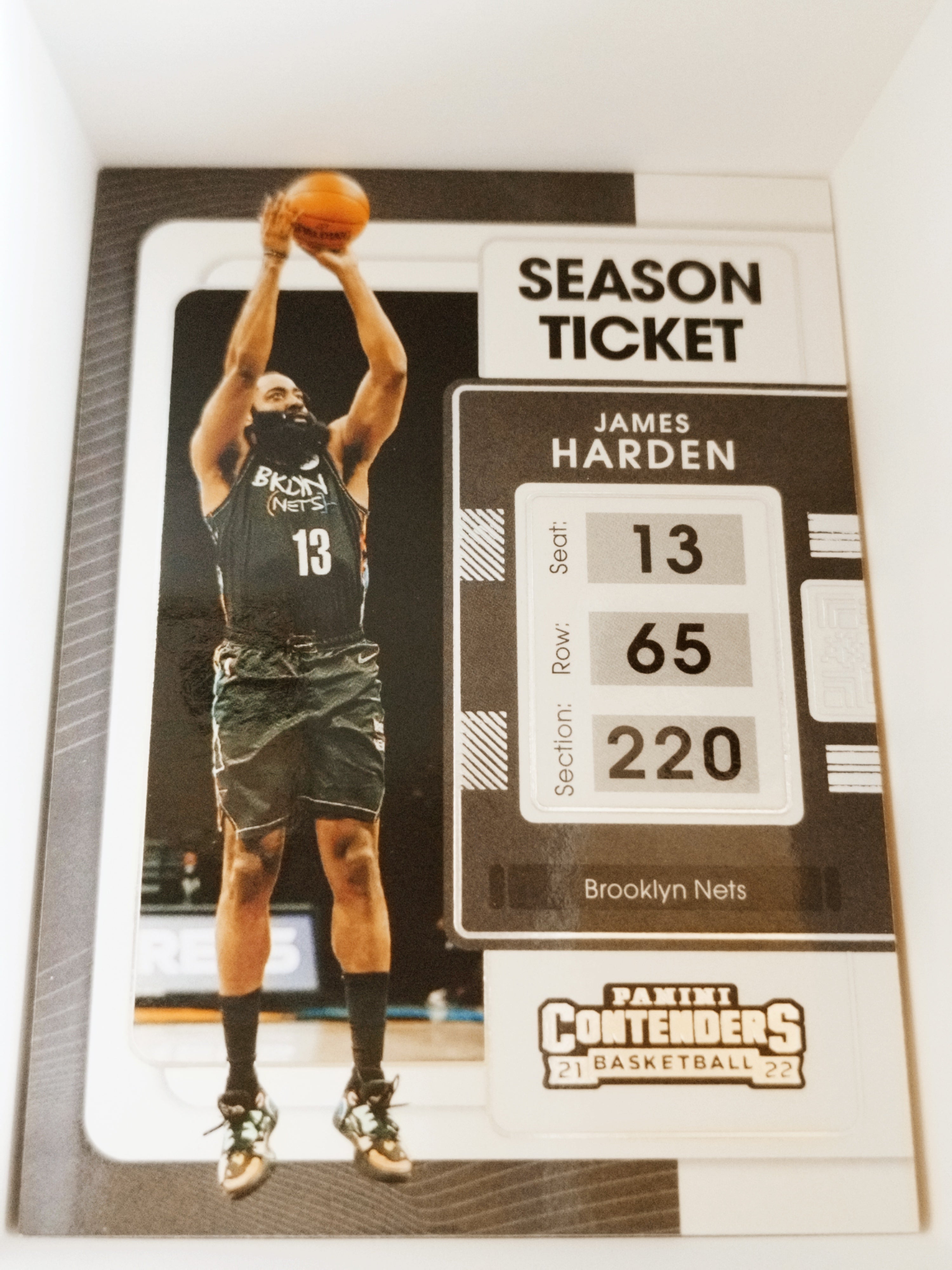 2021-22 Panini Contenders #64.1 - James Harden