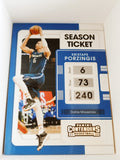 2021-22 Panini Contenders #38 - Kristaps Porzingis