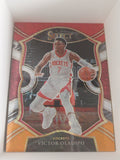 Victor Oladipo 2020-21 Panini Select Concourse Red White Orange Shimmer Prizm Base #7