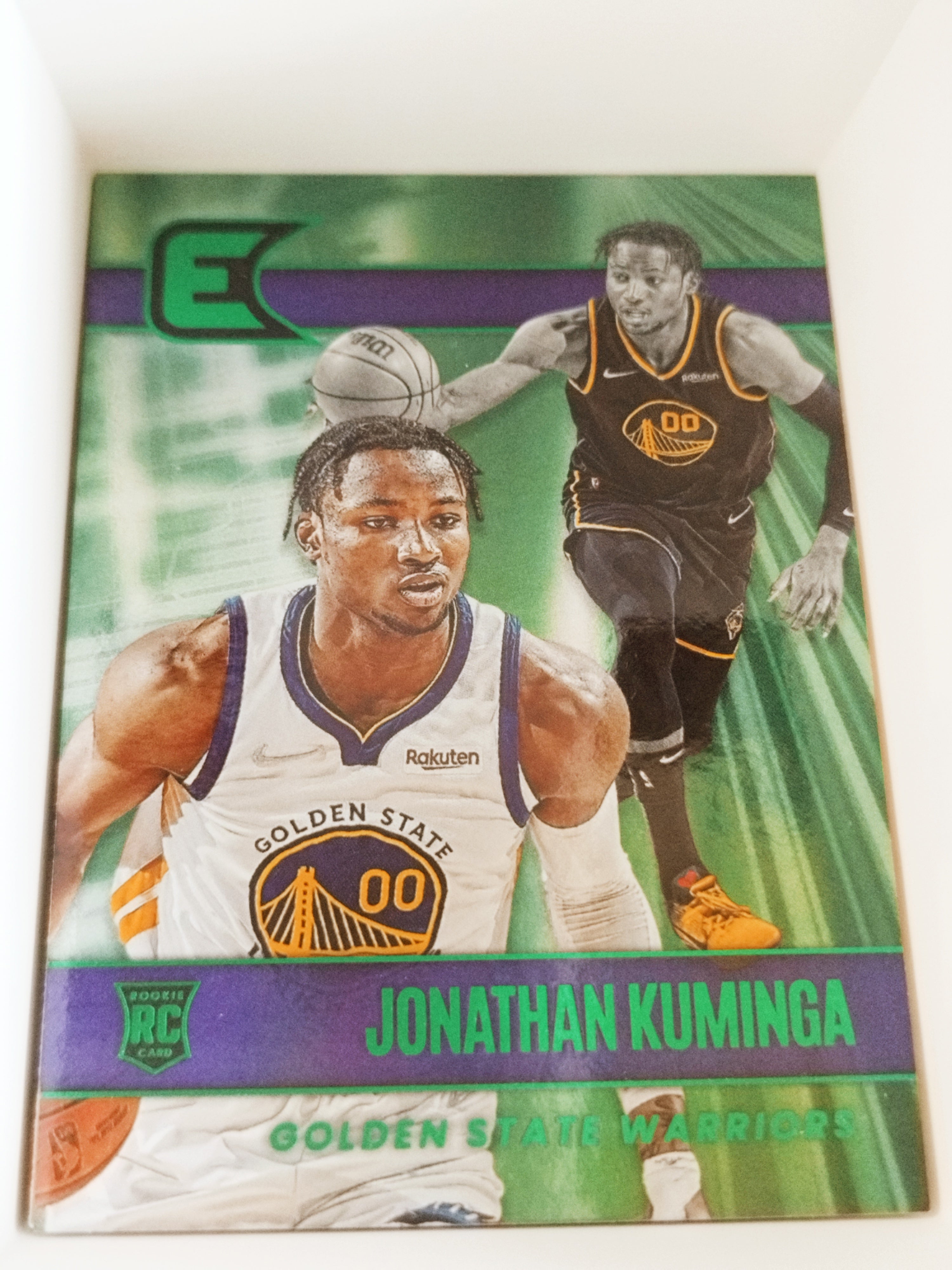2021-22 Panini Chronicles - Green #329 - Essentials - Jonathan Kuminga