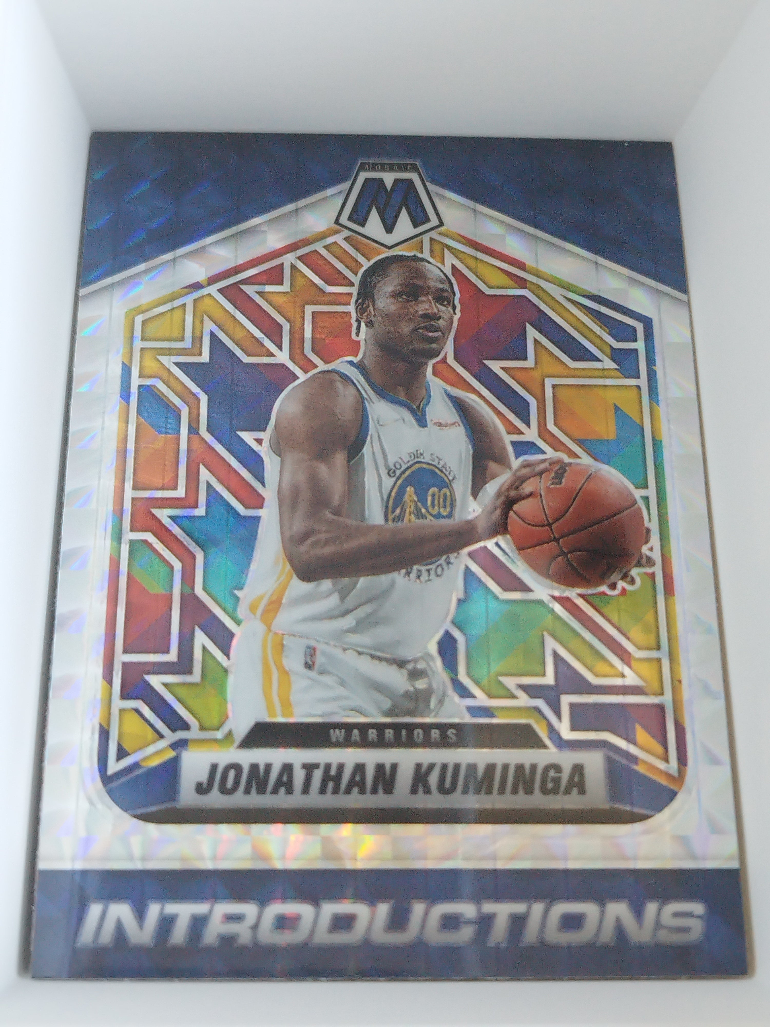 2021-22 Panini Mosaic - Introductions #8 - Jonathan Kuminga