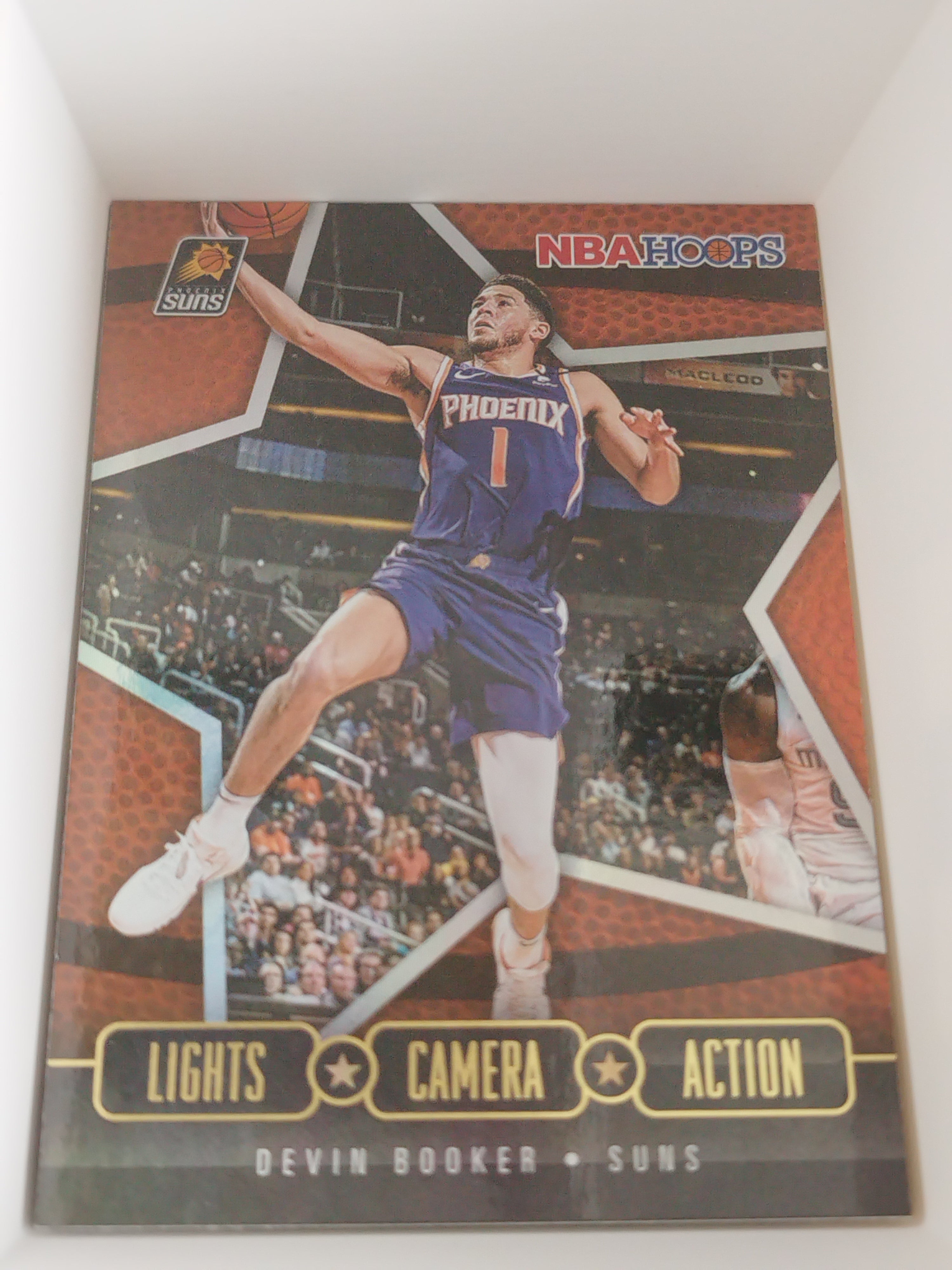 Devin Booker 2020-21 Panini NBA Hoops Lights Camera Action #7
