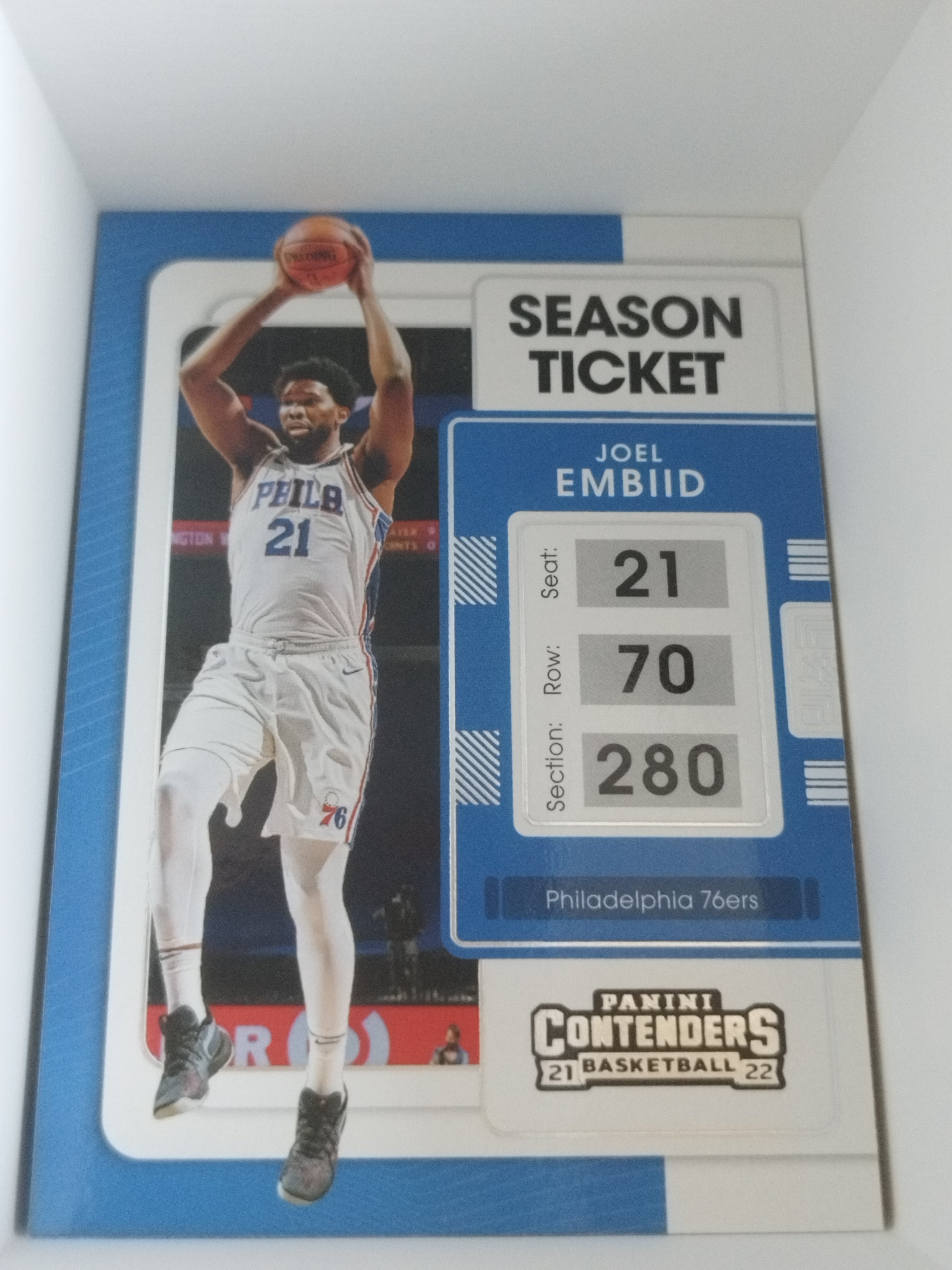 2021-22 Panini Contenders #67.1 - Joel Embiid
