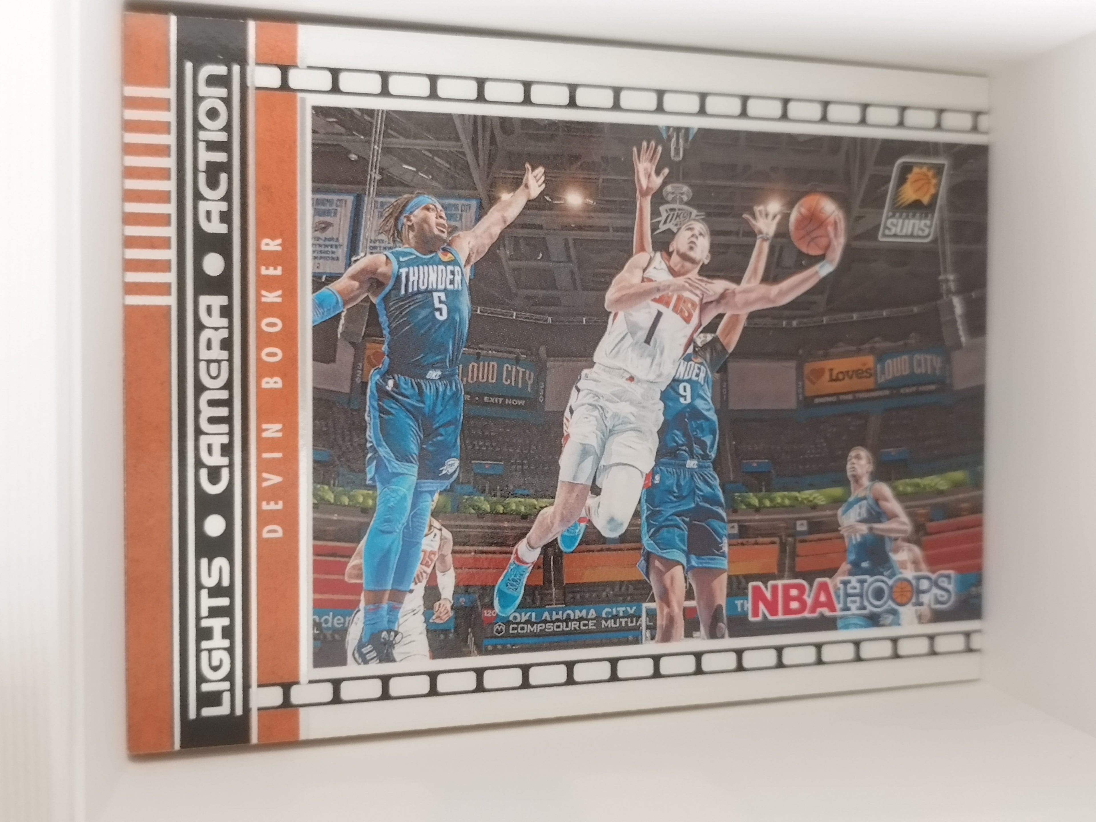 Devin Booker 2021-22 Panini NBA Hoops Lights Camera Action #27