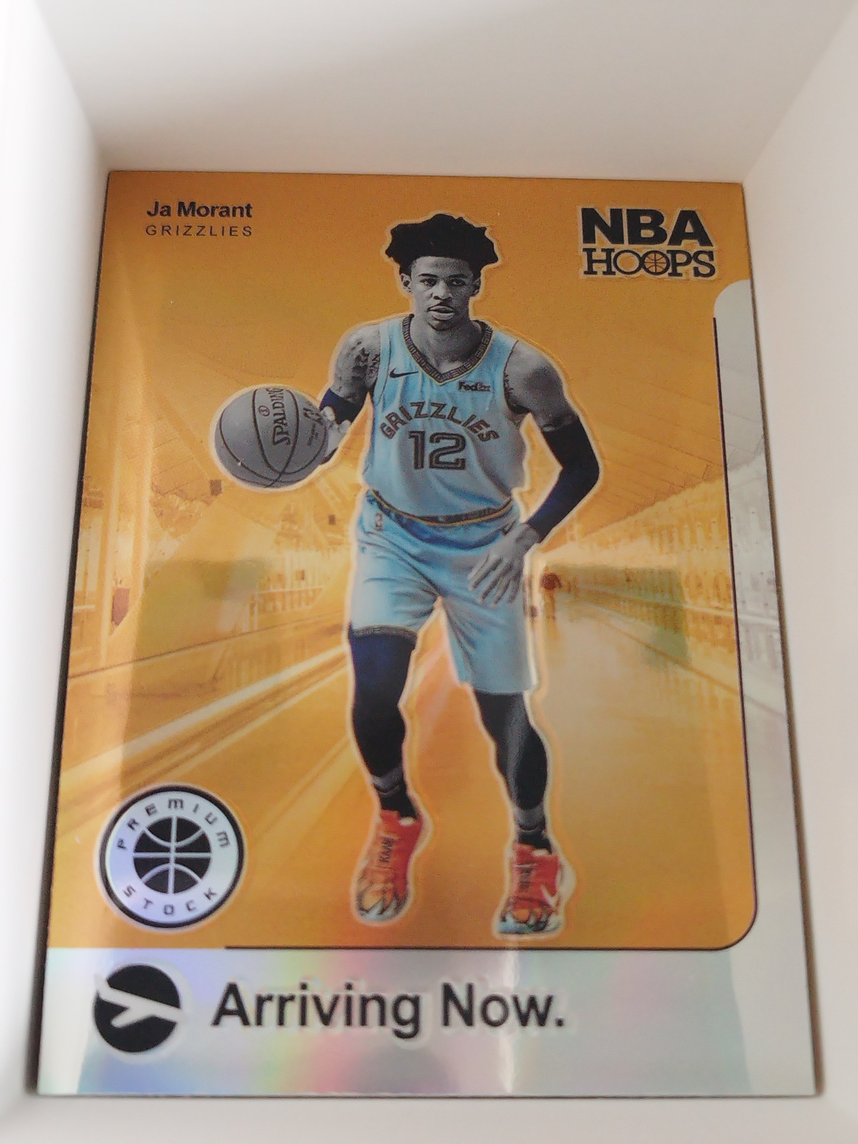 Ja Morant 2019-20 Panini Hoops Premium Stock Arriving Now #12