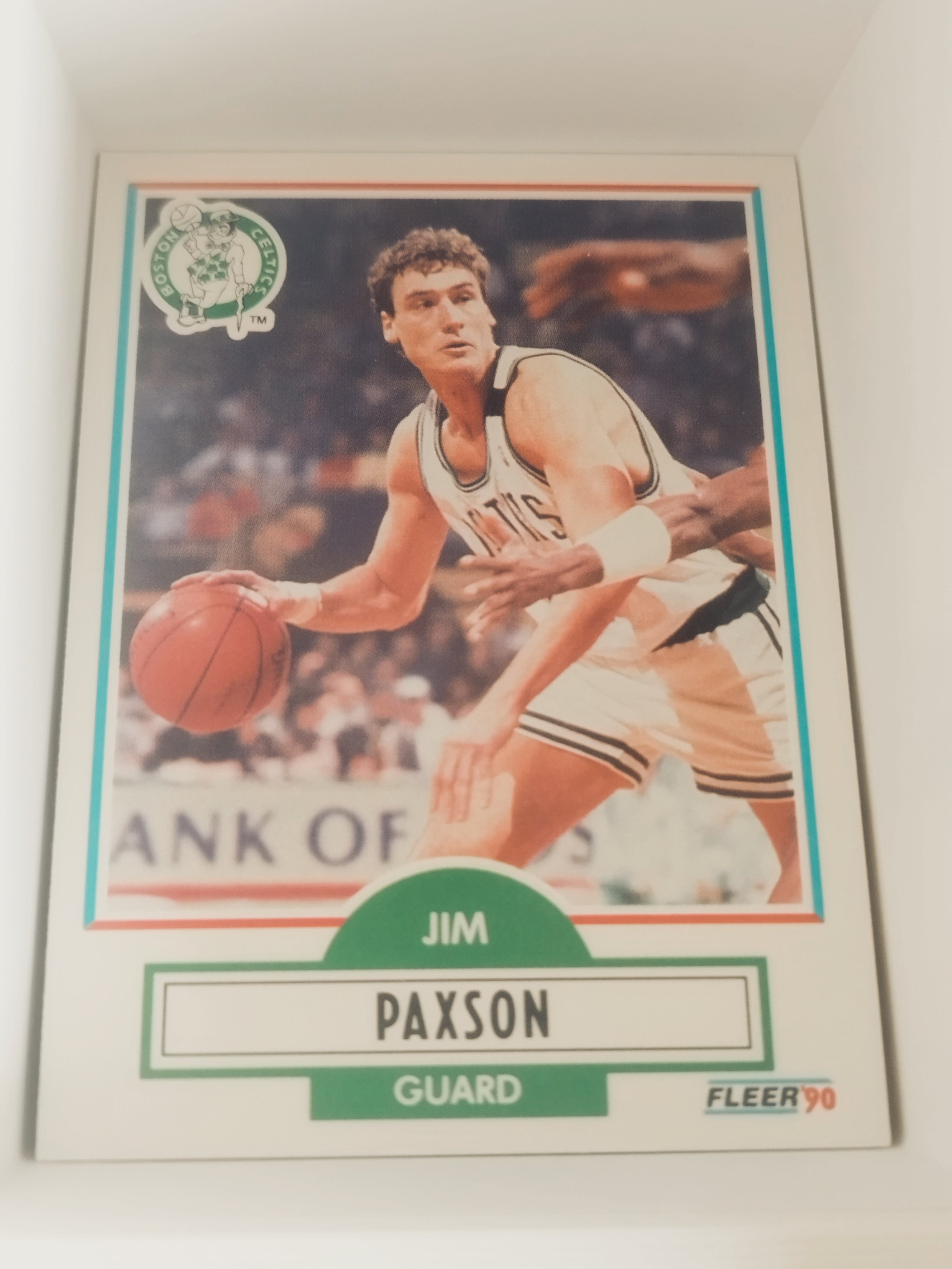 Jim Paxson 1990-91 Fleer Base #14