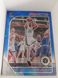 Josh Jackson 2019-20 Panini Hoops Premium Stock Blue Cracked Ice Prizm Base #151