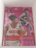 Jalen Green 2021-22 Panini Chronicles Essentials Pink Base #333