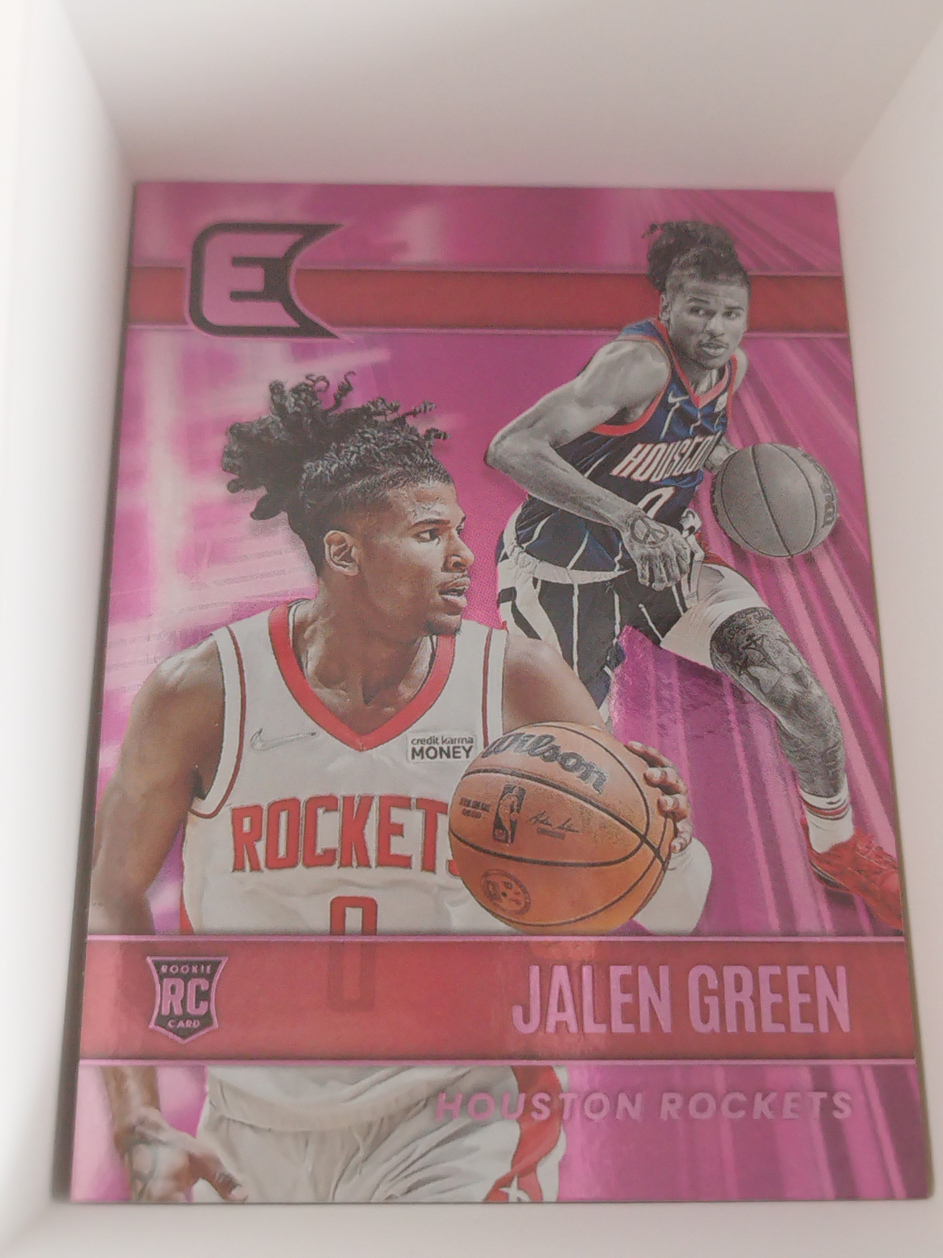 Jalen Green 2021-22 Panini Chronicles Essentials Pink Base #333
