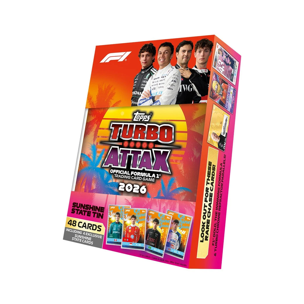 Mega Tin Turbo Attax Fórmula 1 2026