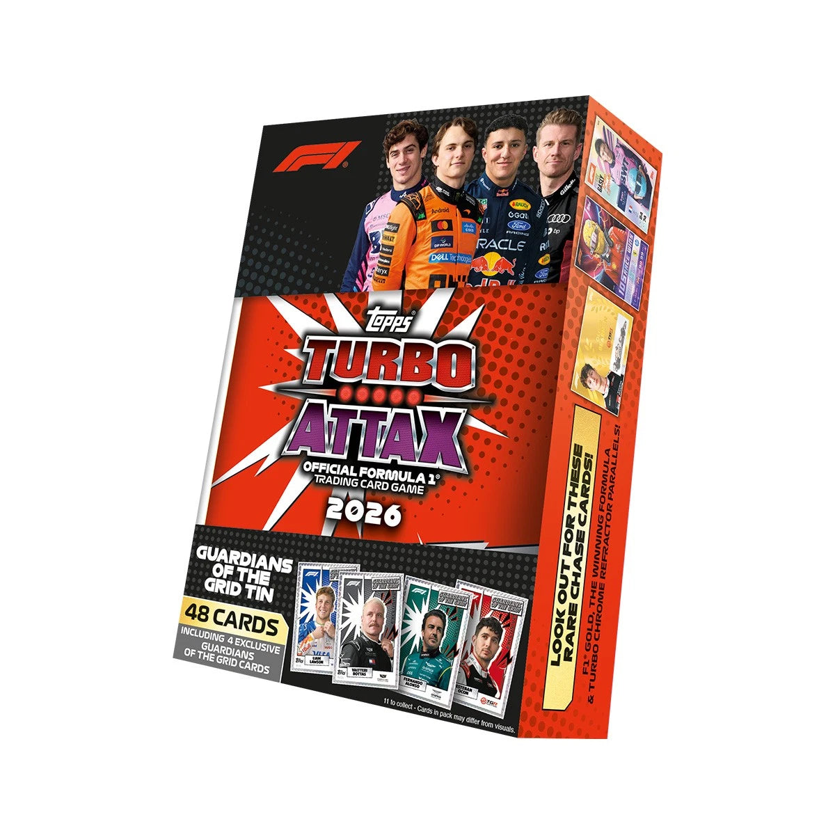 Mega Tin Turbo Attax Fórmula 1 2026