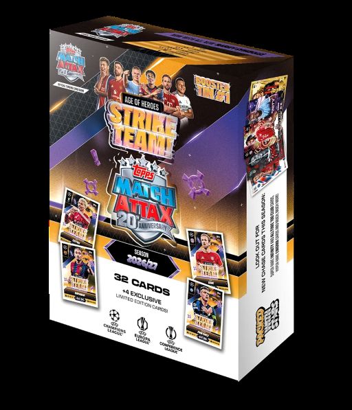 2026-27 Topps UCC Match Attax – Booster Tin