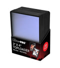 Toploader Black Border (25 unidades) — Ultra Pro