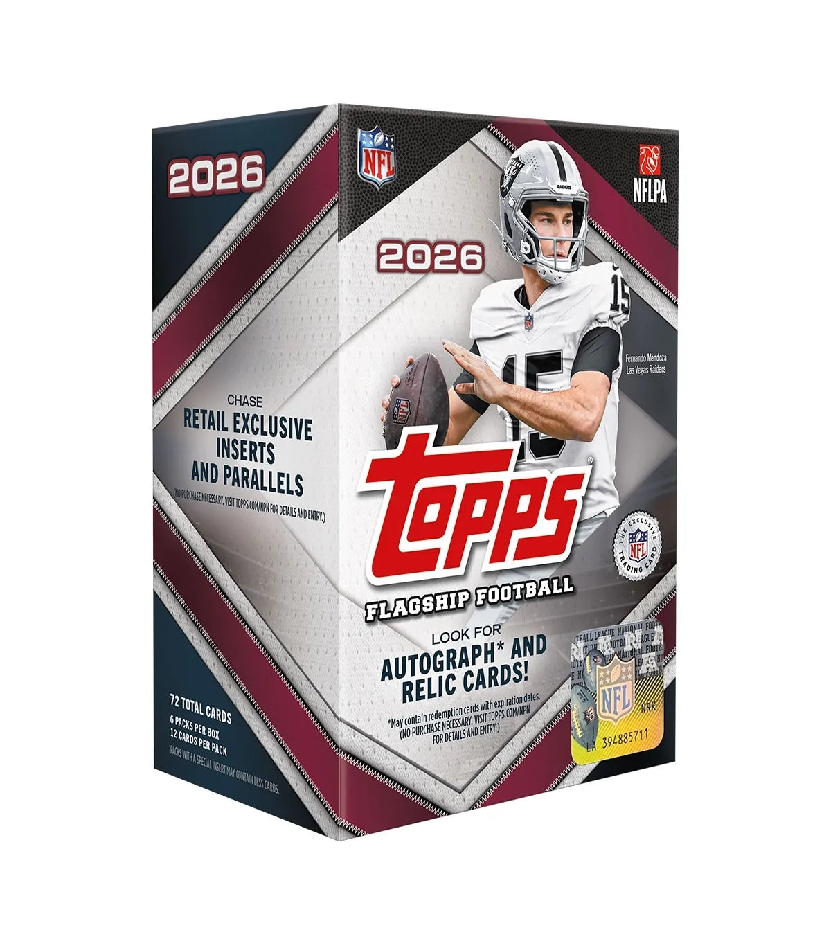 Value Box Football Flagship (6 Sobres) - NFL 2026 - Topps