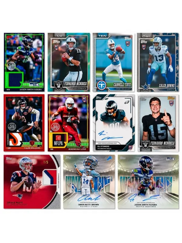 Value Box Football Flagship (6 Sobres) - NFL 2026 - Topps