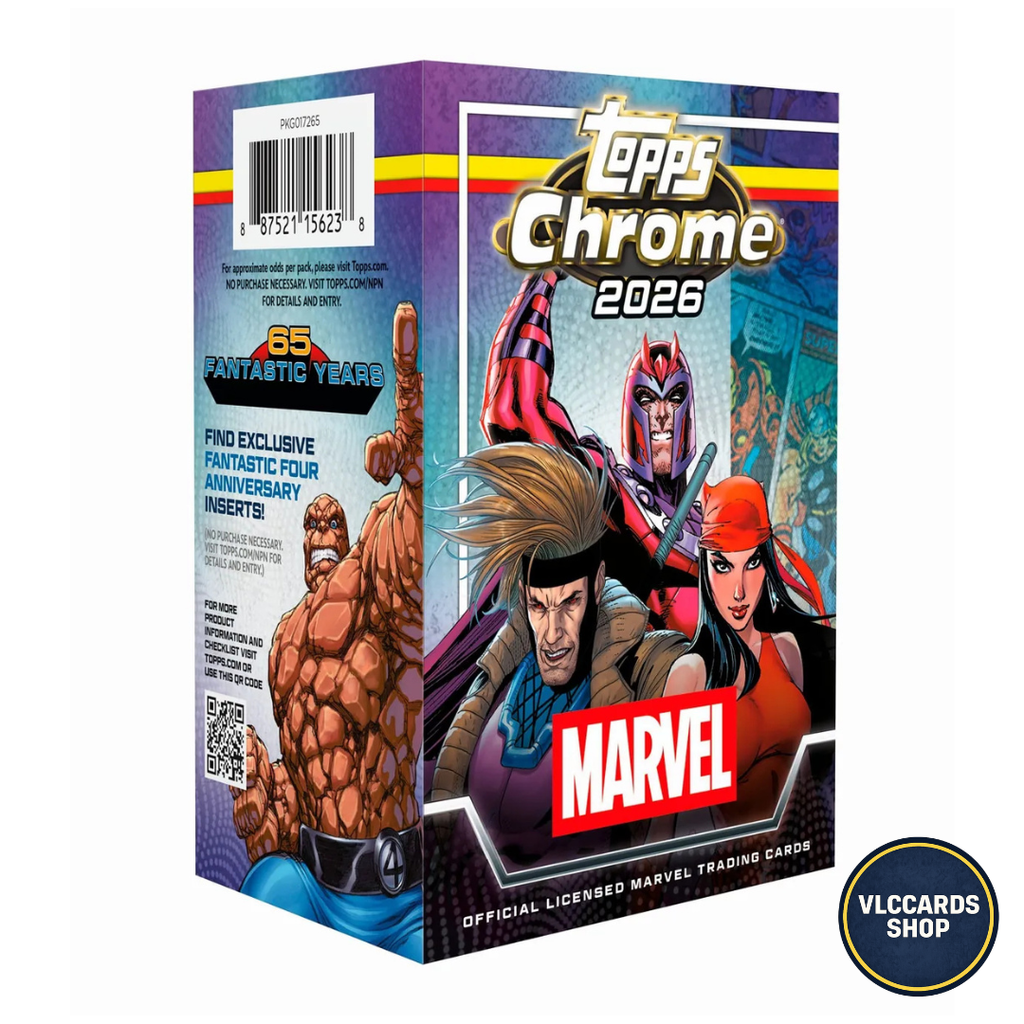 Topps Chrome Marvel Comics 2026 Value Box