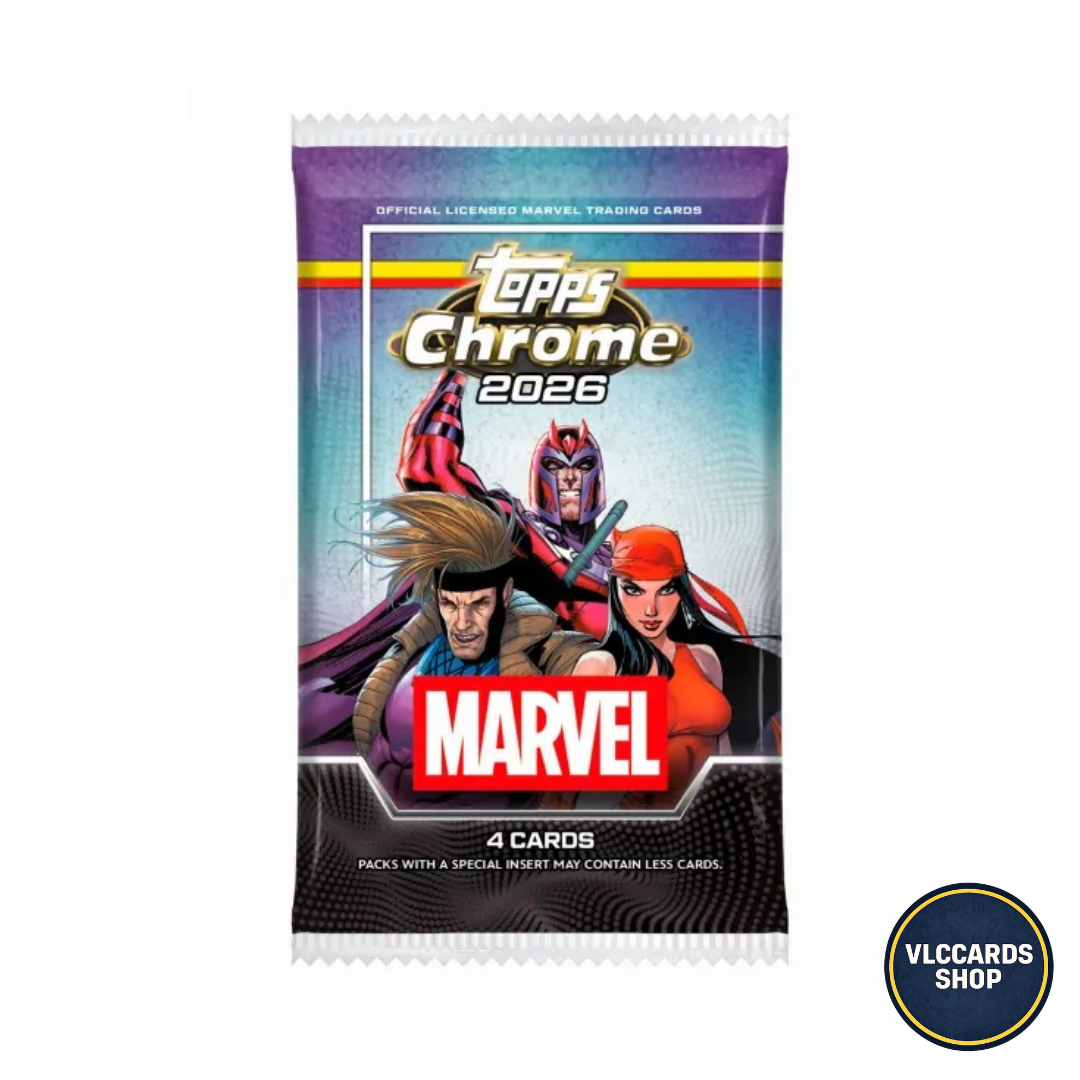 Topps Chrome Marvel Comics 2026 Value Box