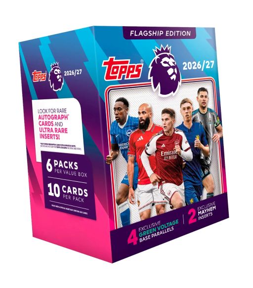 Topps Premier League Flagship 2026/27 Value Box